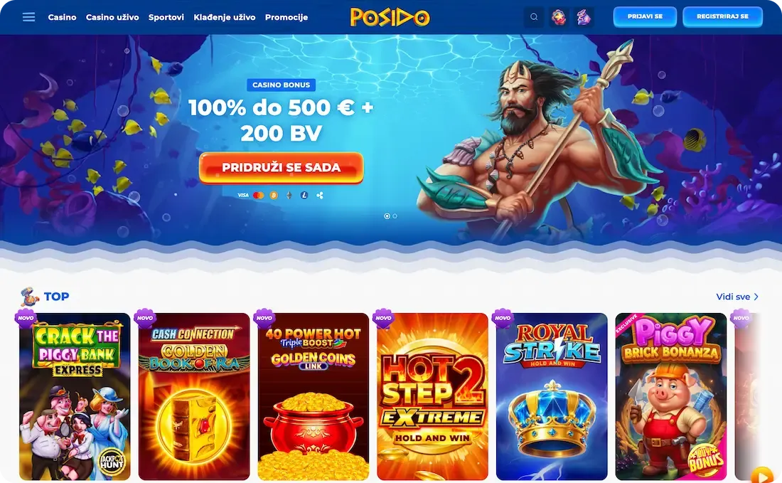 posido casino stranica